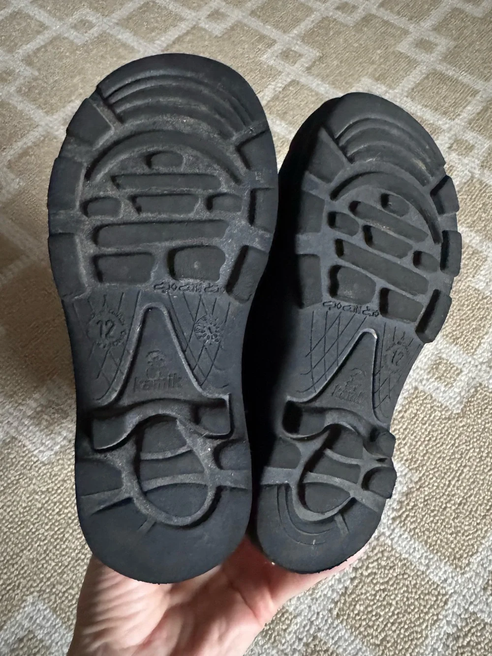 Kamik Kids Snobuster Waterproof Insulated Winter Snow Boots Black 12 Toddler